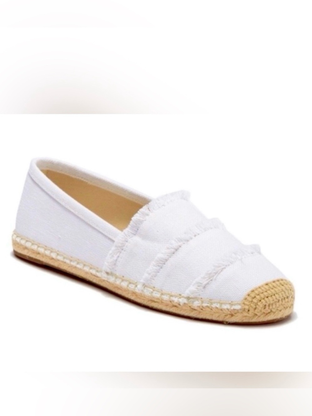 Michael Kors White Espadrille NWOB